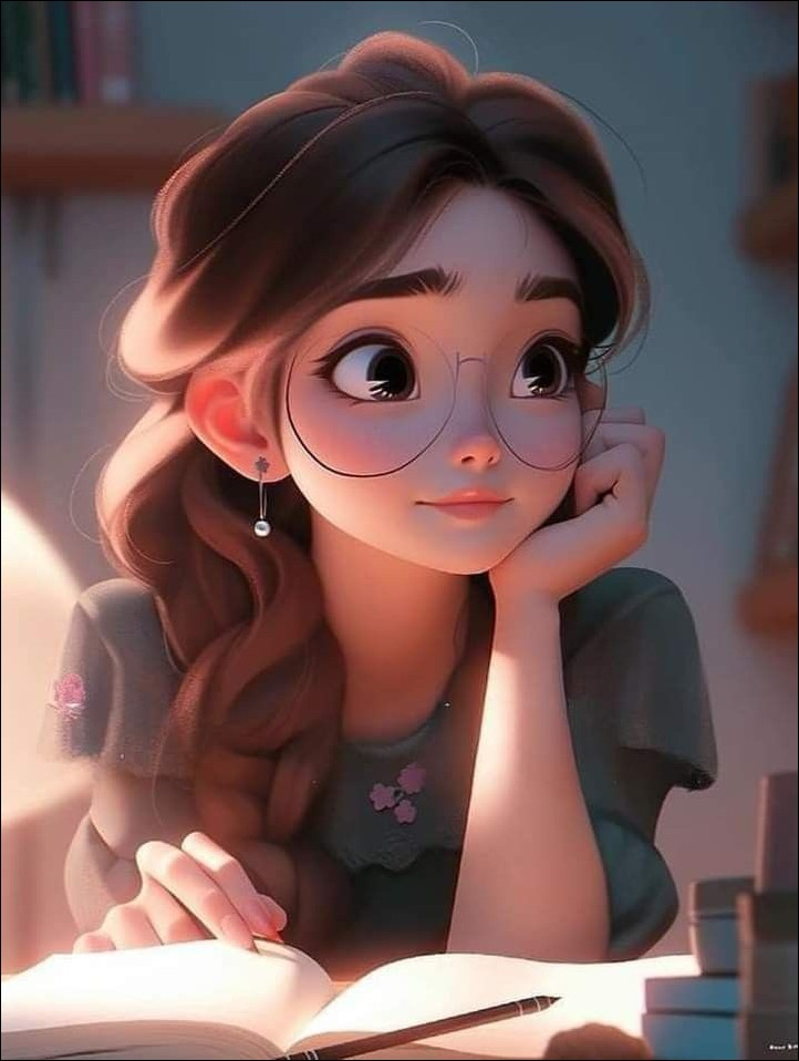 cartoon girl dp (23)