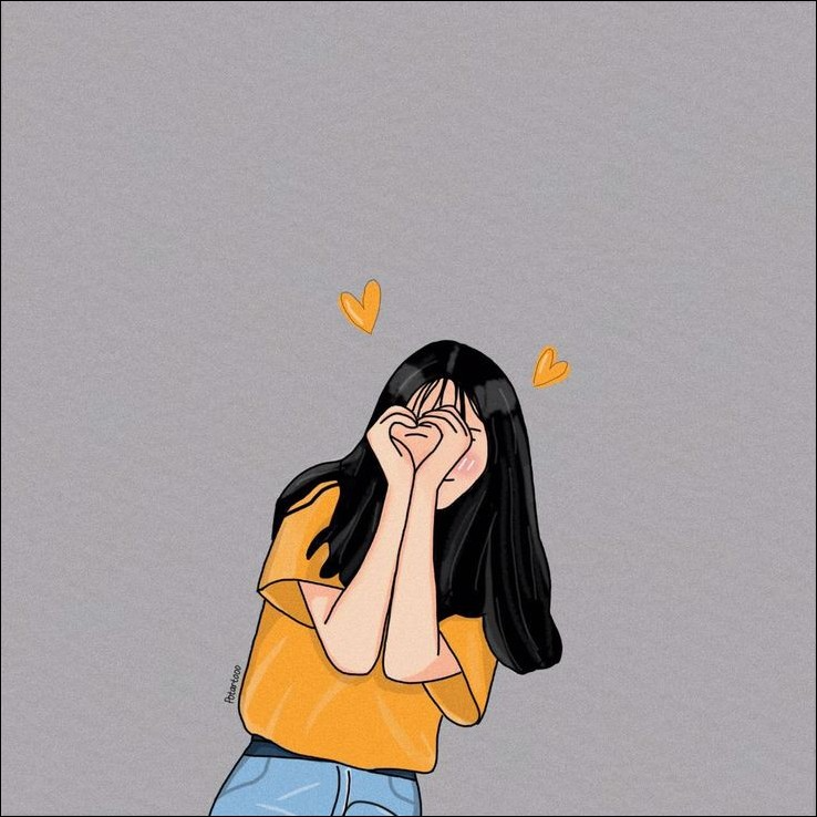 cartoon girl dp (34)