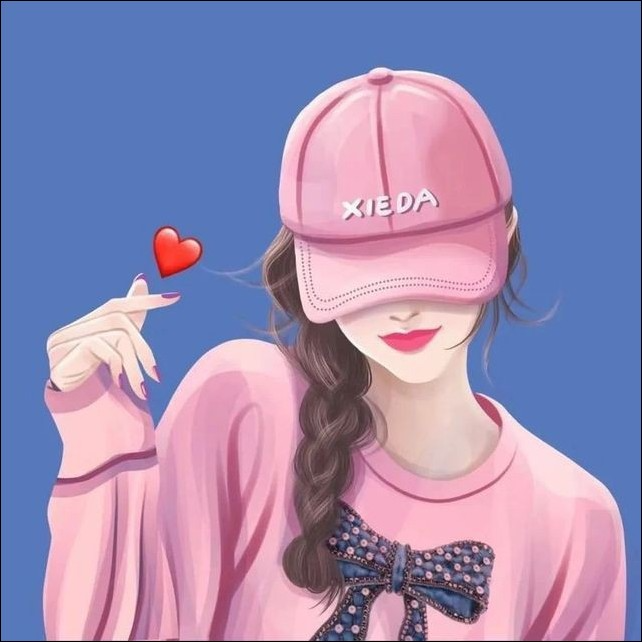 cartoon girl dp (46)