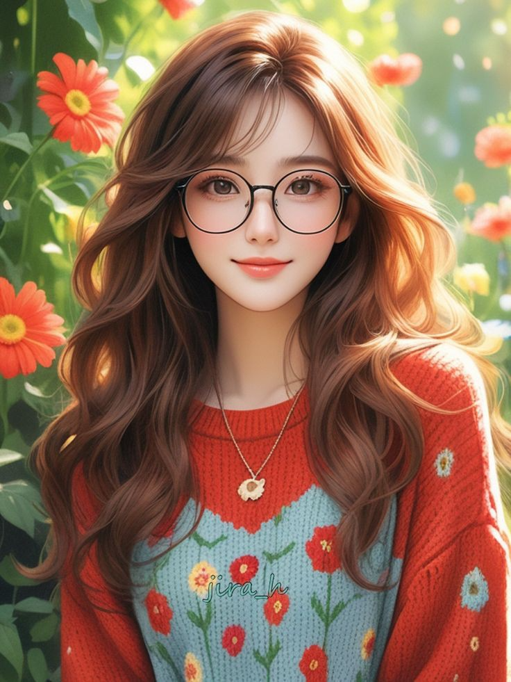 cartoon girl dp (60)