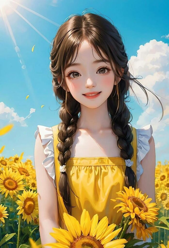 cartoon girl dp (67)