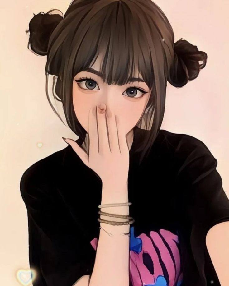 cartoon girl dp (72)