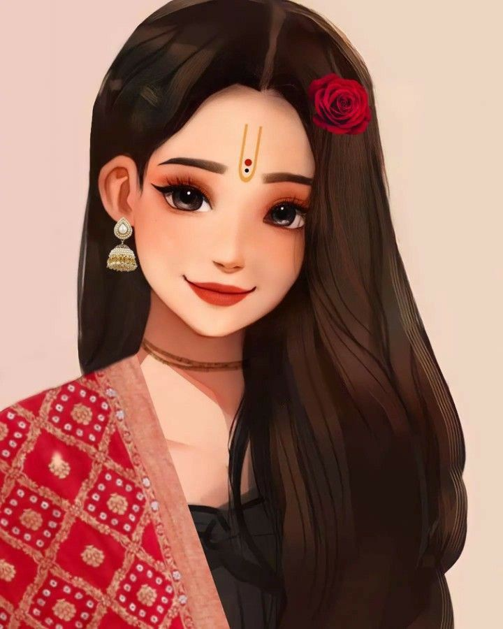cartoon girl dp (76)