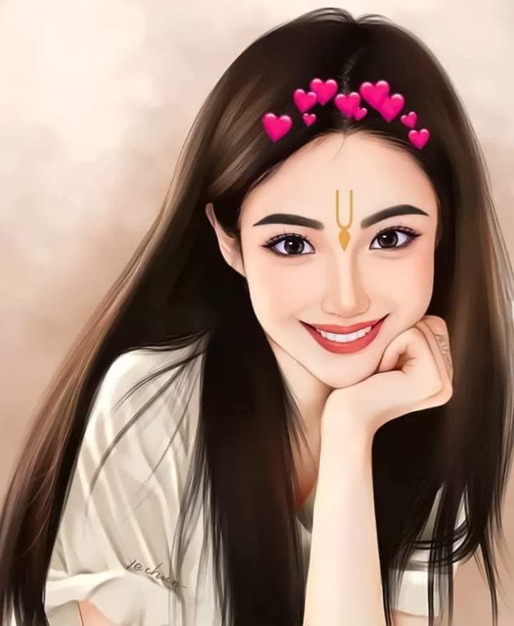 cartoon girl dp (79)