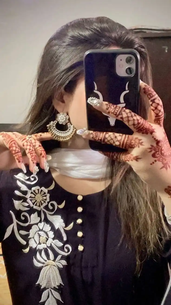 hidden face girls dp (19)