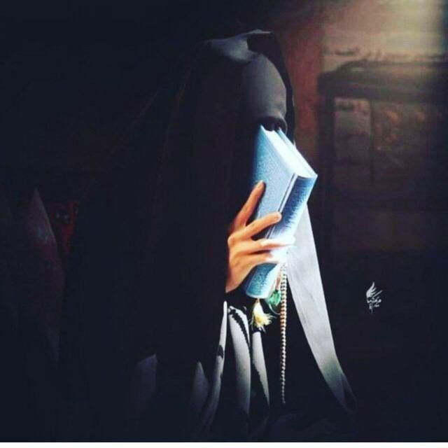 Burka Hijab Girl DP (1)