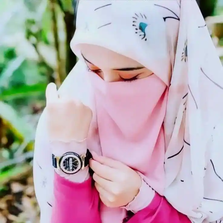 White Hijab Girls DP