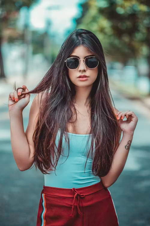 Cute Girls DP with Sunglasses (9)