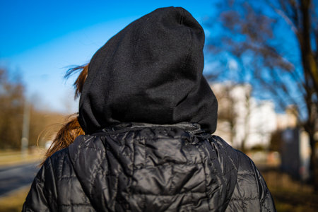 Hidden Face Girls DP with Hat 