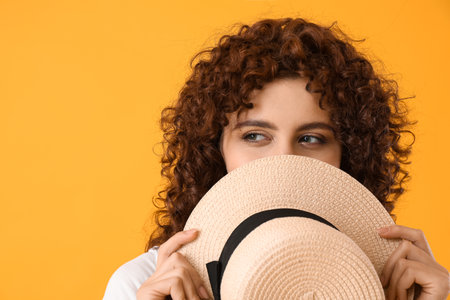 Hidden Face Girls DP with Hat 