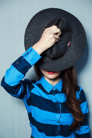Hidden Face Girls DP with Hat or Cap (47)