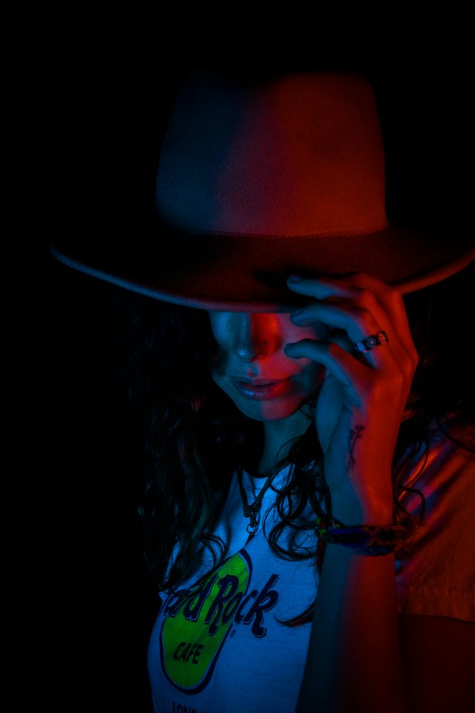 Hidden Face Girls DP with Hat