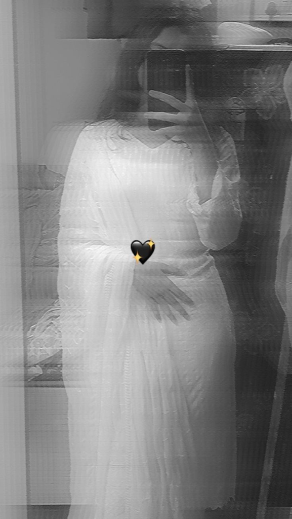 Blurred Hidden Face Girls DP