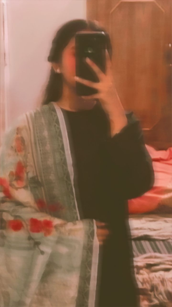 Blurred Hidden Face Girls DP