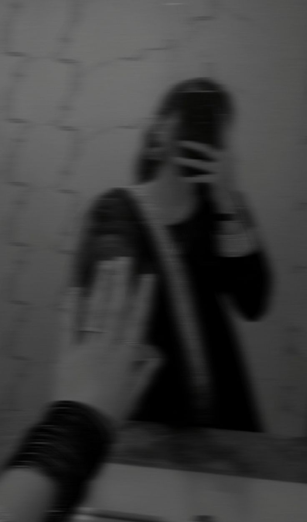 Blurred Hidden Face Girls DP