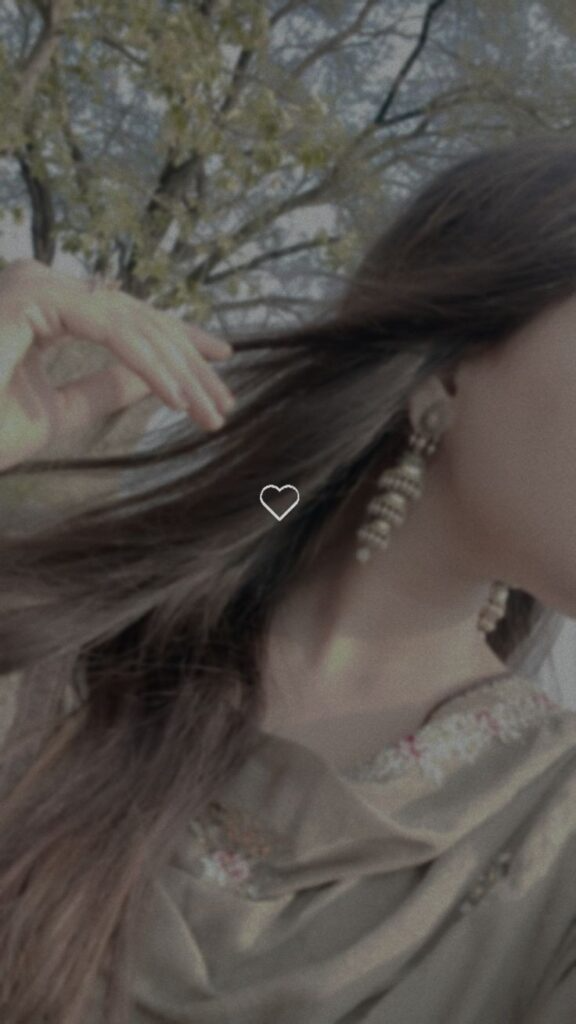 Blurred Hidden Face Girls DP