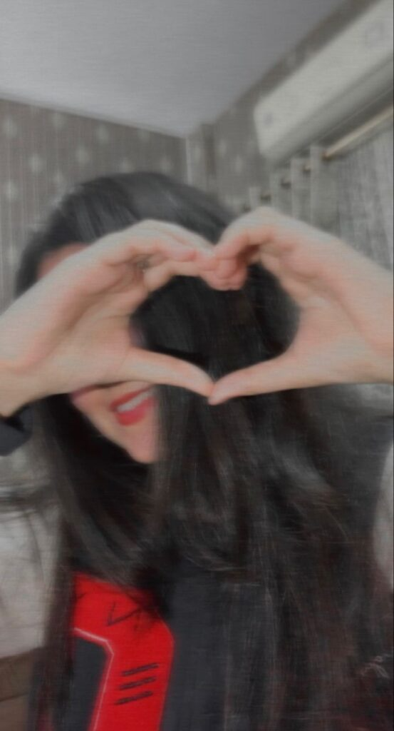 Blurred Hidden Face Girls DP