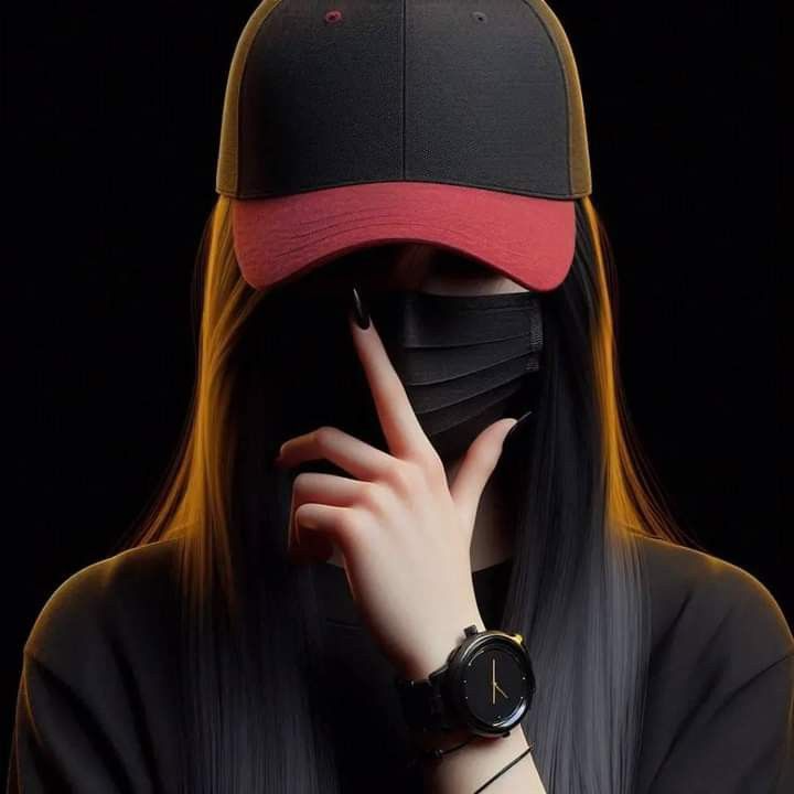 Neon & Cyberpunk Mask Girl DP (2)