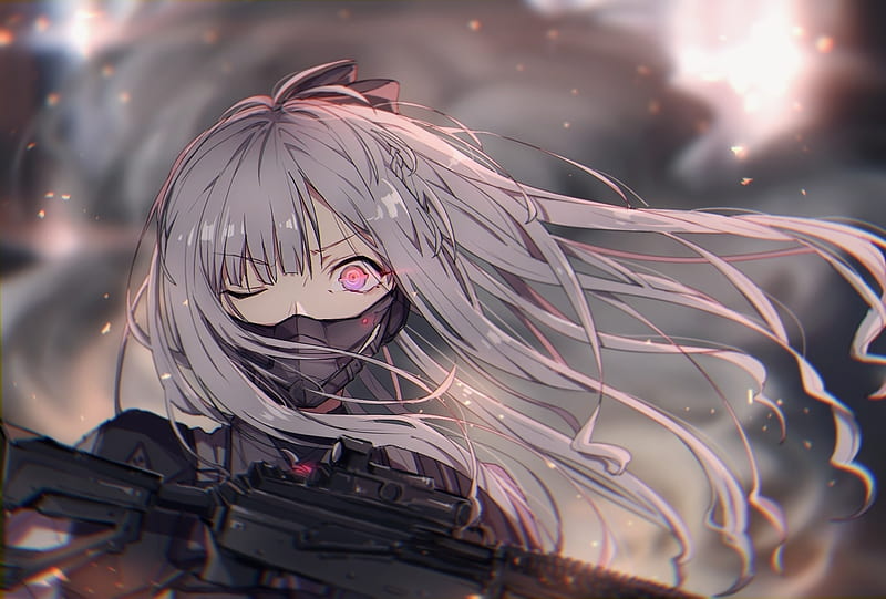 Neon & Cyberpunk Mask Girl DP (20)