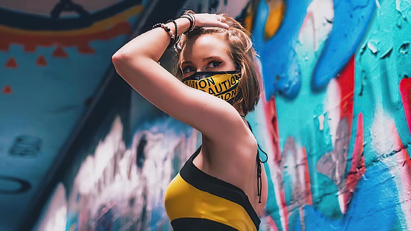 Neon & Cyberpunk Mask Girl DP (25)