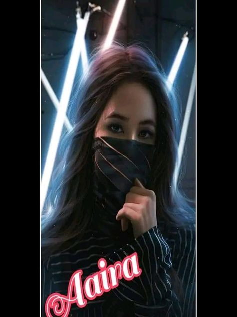 Neon & Cyberpunk Mask Girl DP (3)
