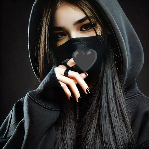 Neon & Cyberpunk Mask Girl DP (5)