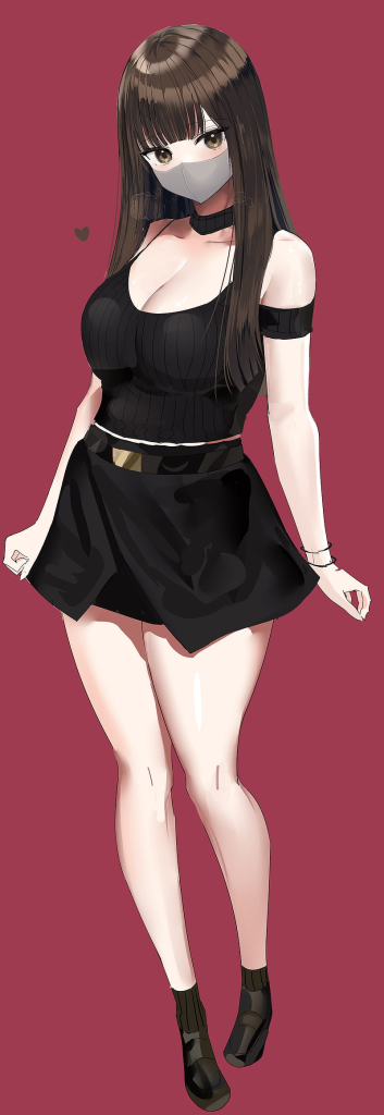 Neon & Cyberpunk Mask Girl DP (9)