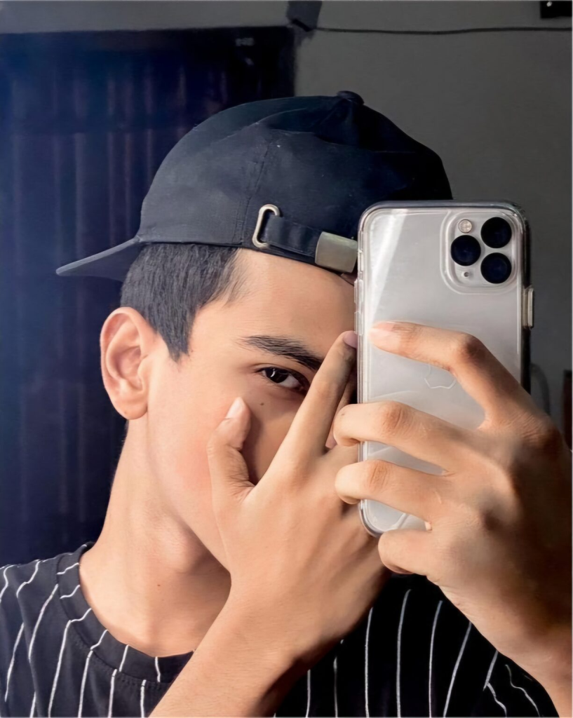 hidden face boys dp