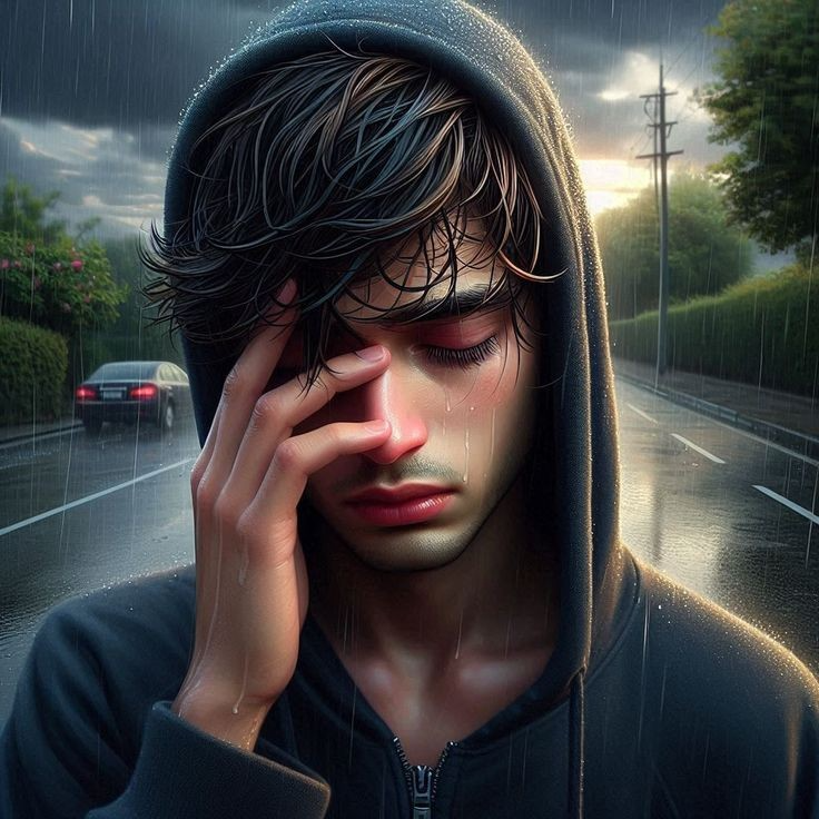 sad boys dp