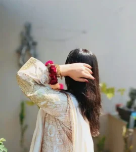 Back Pose Hidden Face Girls DP (28)