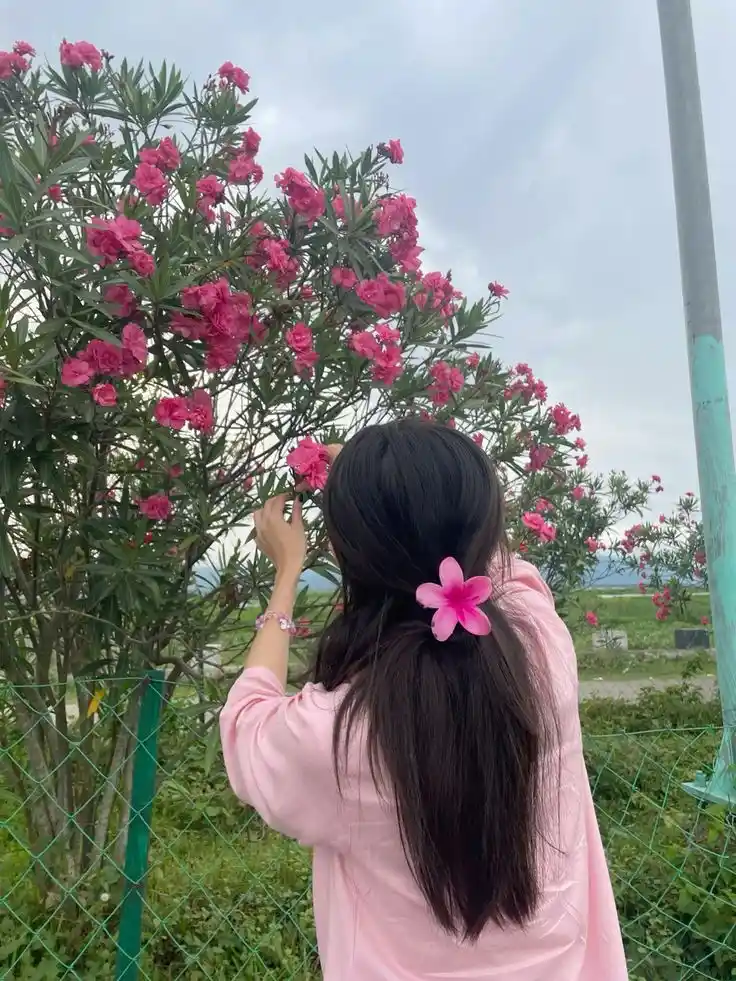 Back Pose Hidden Face Girls DP (9)