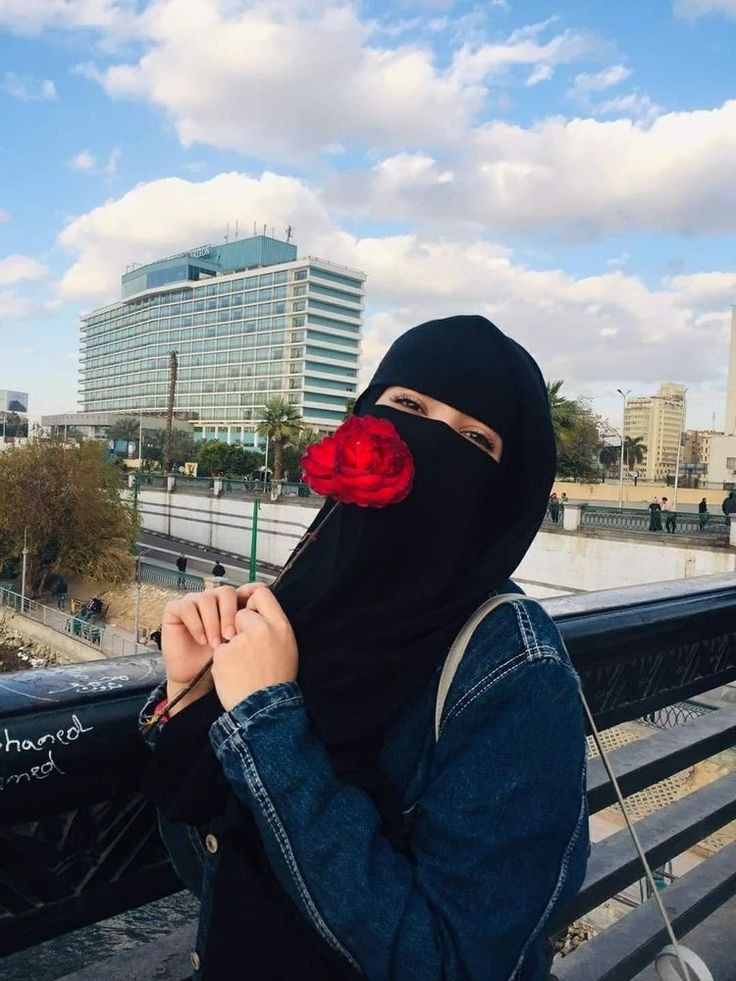 Black Hijab Girls DP (12)