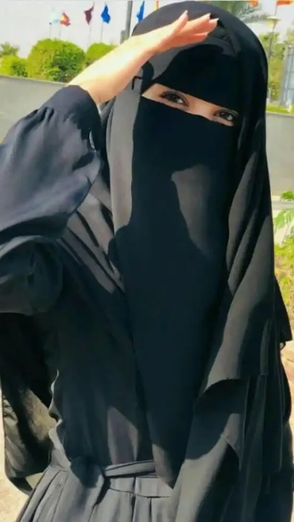 Black Hijab Girls DP (13)