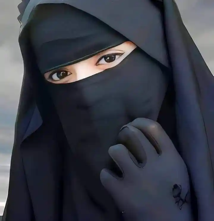 Black Hijab Girls DP (21)
