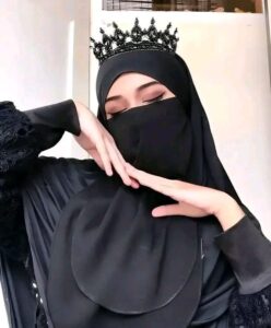 Black Hijab Girls DP (25)