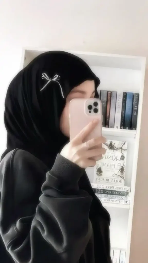 Black Hijab Girls DP (3)