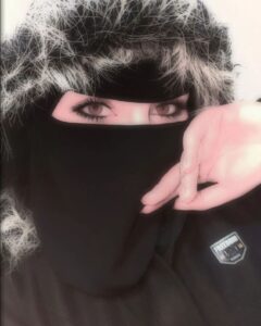 Black Hijab Girls DP (31)