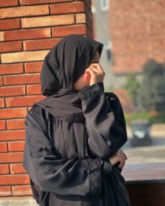 Black Hijab Girls DP (32)