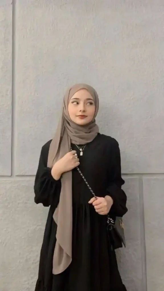 Black Hijab Girls DP (5)