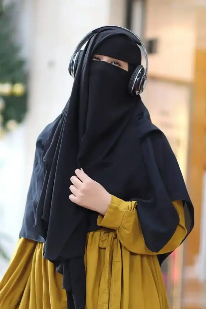 Black Hijab Girls DP (6)