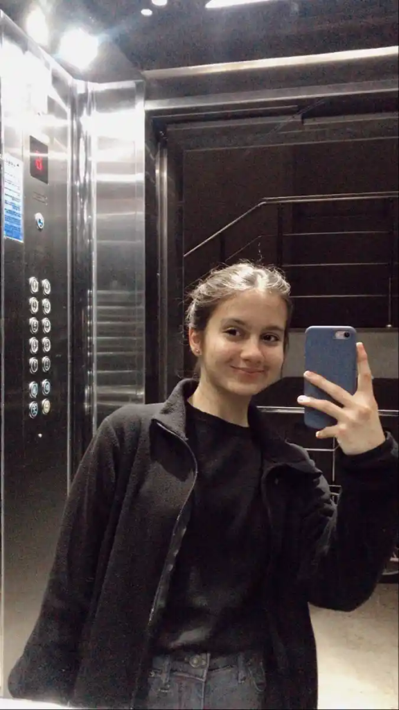 Girls DP in black dress (3)