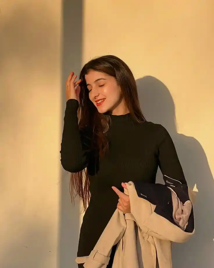 Girls DP in black dress (37)