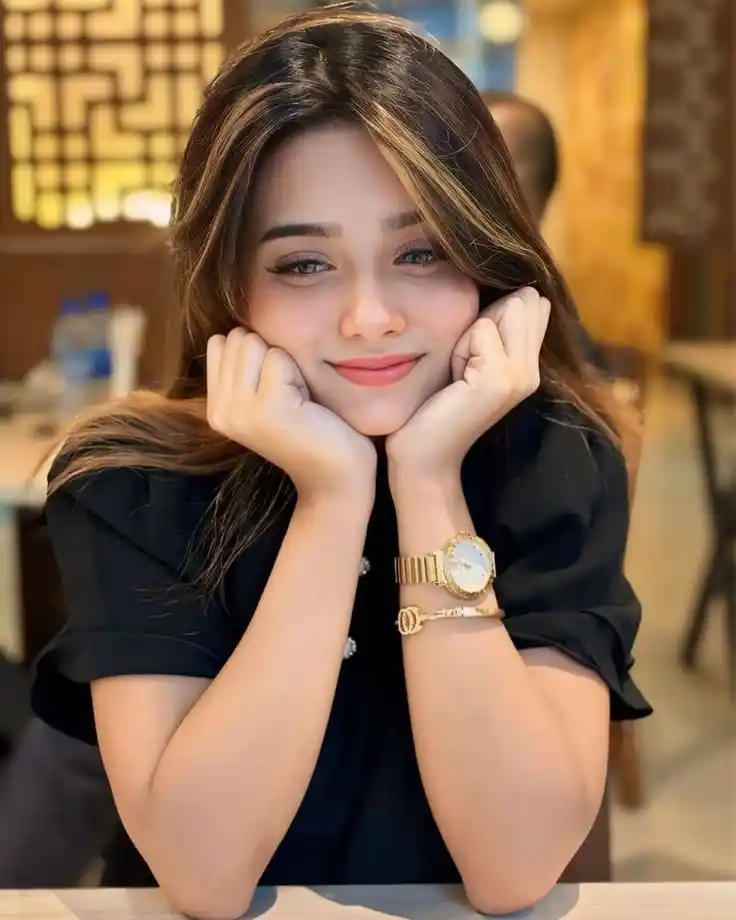 Girls DP in black dress (40)