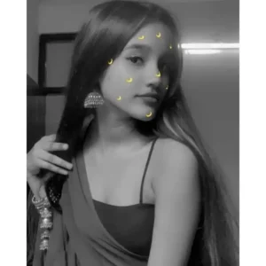 Girls DP in black dress (52)