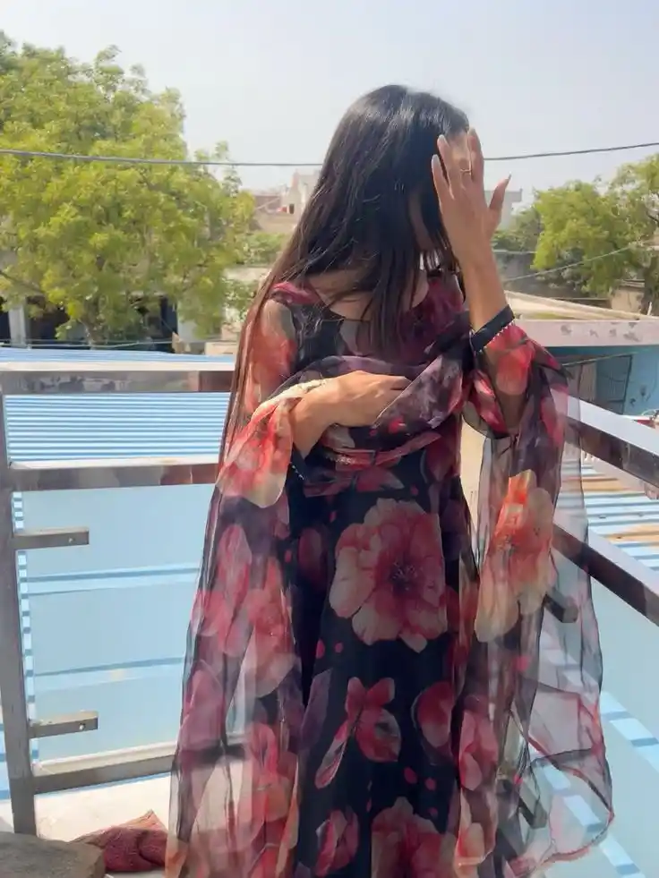 Girls DP in black dress (6)