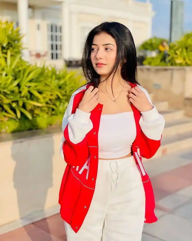Girls DP in white dress