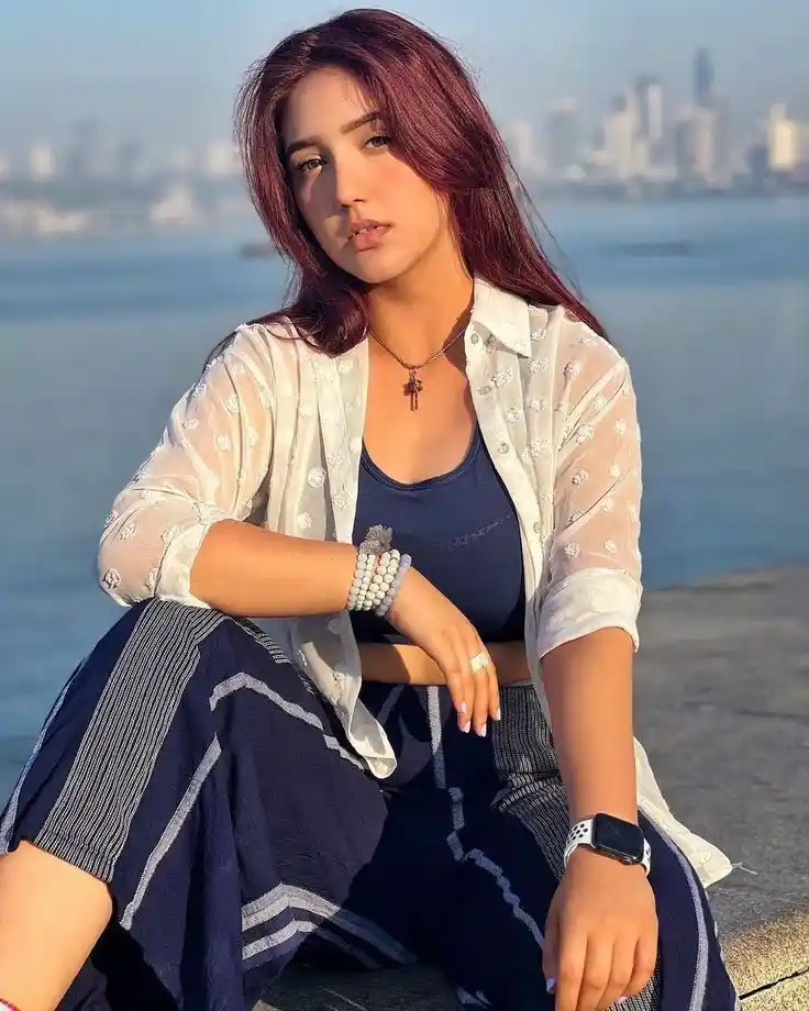 Girls DP in white dress