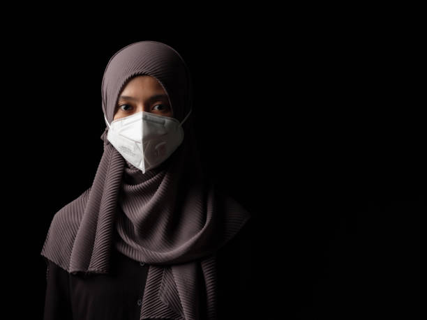 Hijab Mask Girls DP (59)