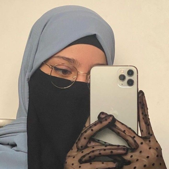 Hijab Mask Girls DP (6)