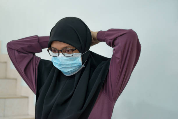 Hijab Mask Girls DP (64)